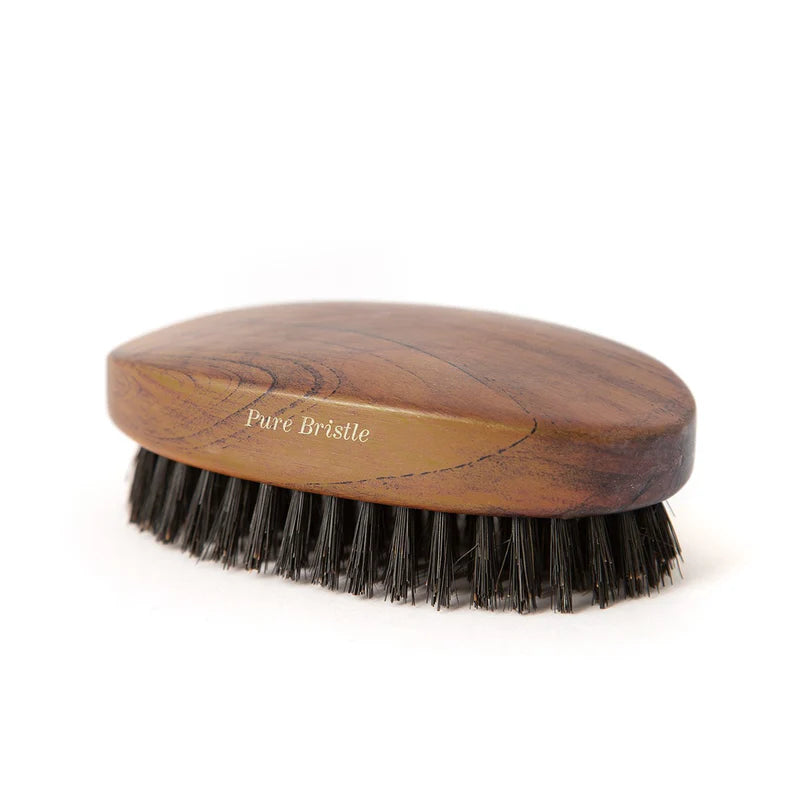 Taylor of Old Bond Street Dark Wood Military Hairbrush - Hårbørste - JK-Shop