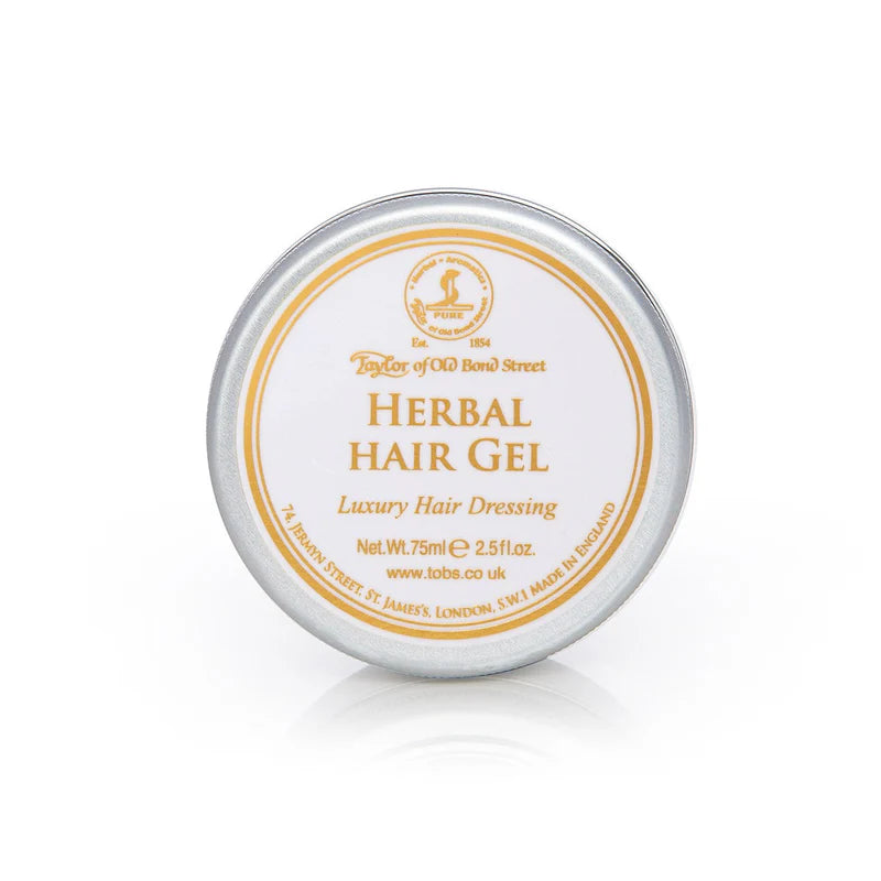 Taylor of Old Bond Street Herbal Hair Gel Tin 75ml - Gel - JK-Shop