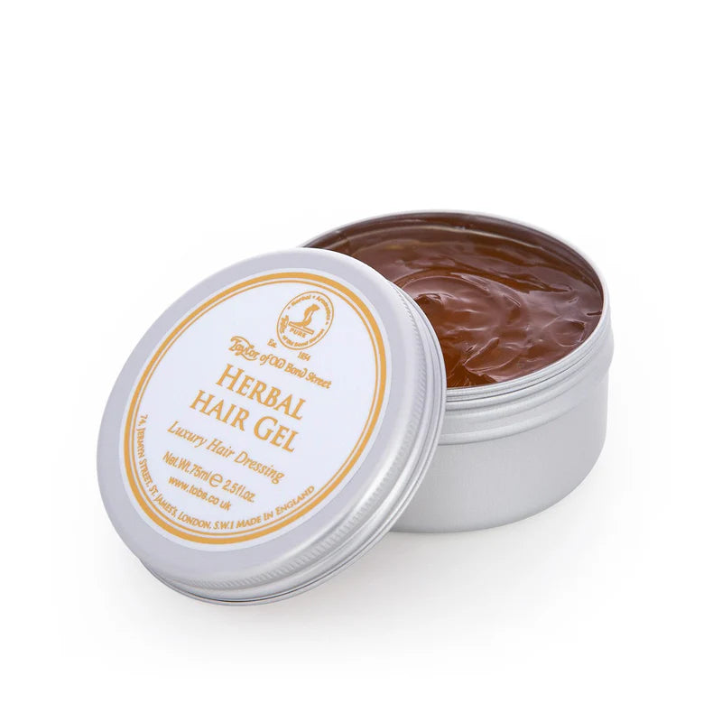 Taylor of Old Bond Street Herbal Hair Gel Tin 75ml - Gel - JK-Shop