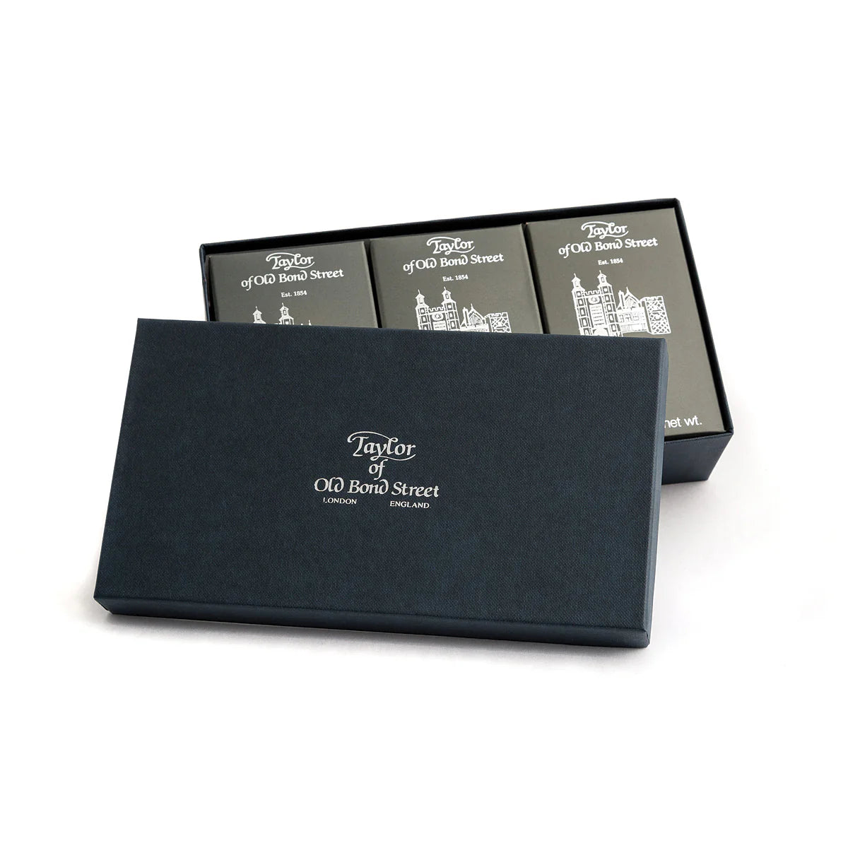 Taylor of Old Bond Street Mixed Bath Soap Gift Box - Hånd - og kroppssåpe - JK-Shop
