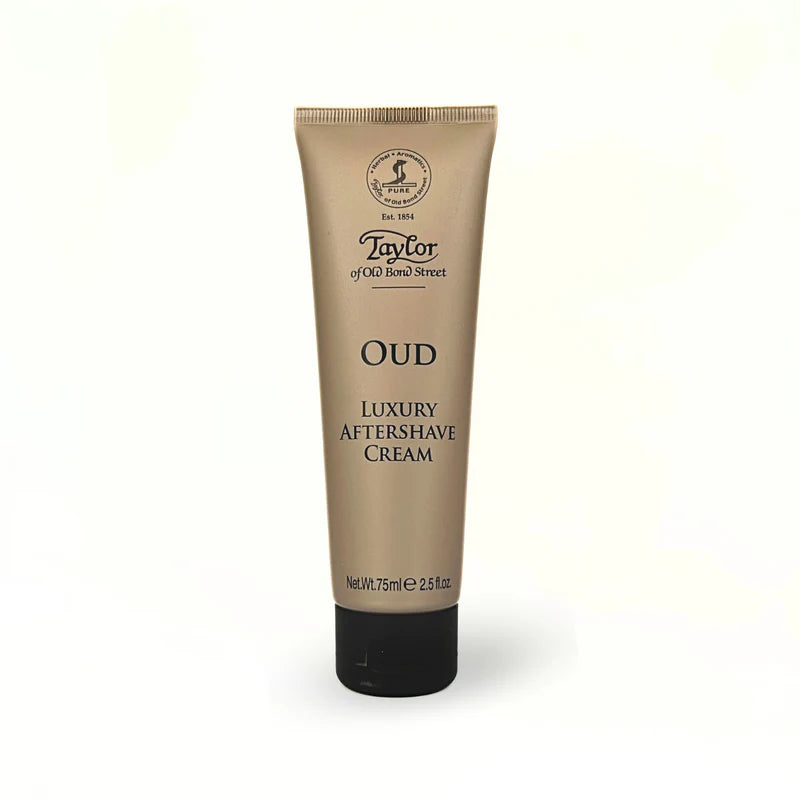 Taylor of Old Bond Street Oud Aftershave Cream 75ml - Barberkrem - JK-Shop
