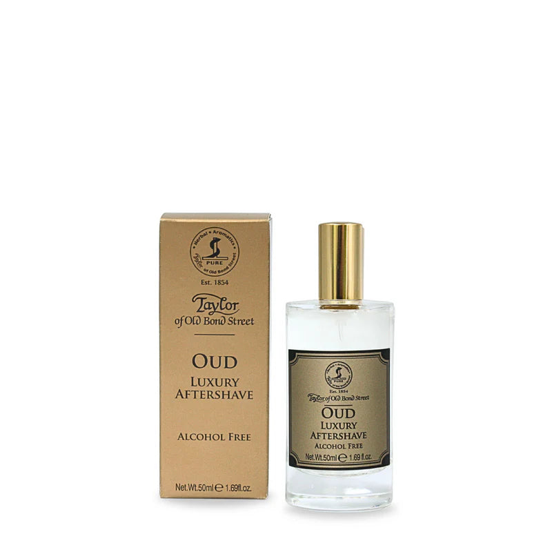 Taylor of Old Bond Street Oud Aftershave Lotion 50 ml - Barberkrem - JK-Shop
