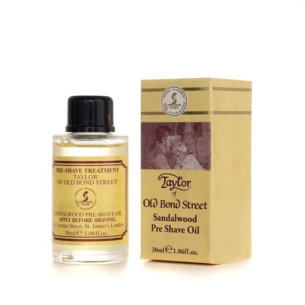 Taylor of old Bond Street, Pre-Shave Oil, Sandalwood-Taylor of old Bond Street-J&K Shop