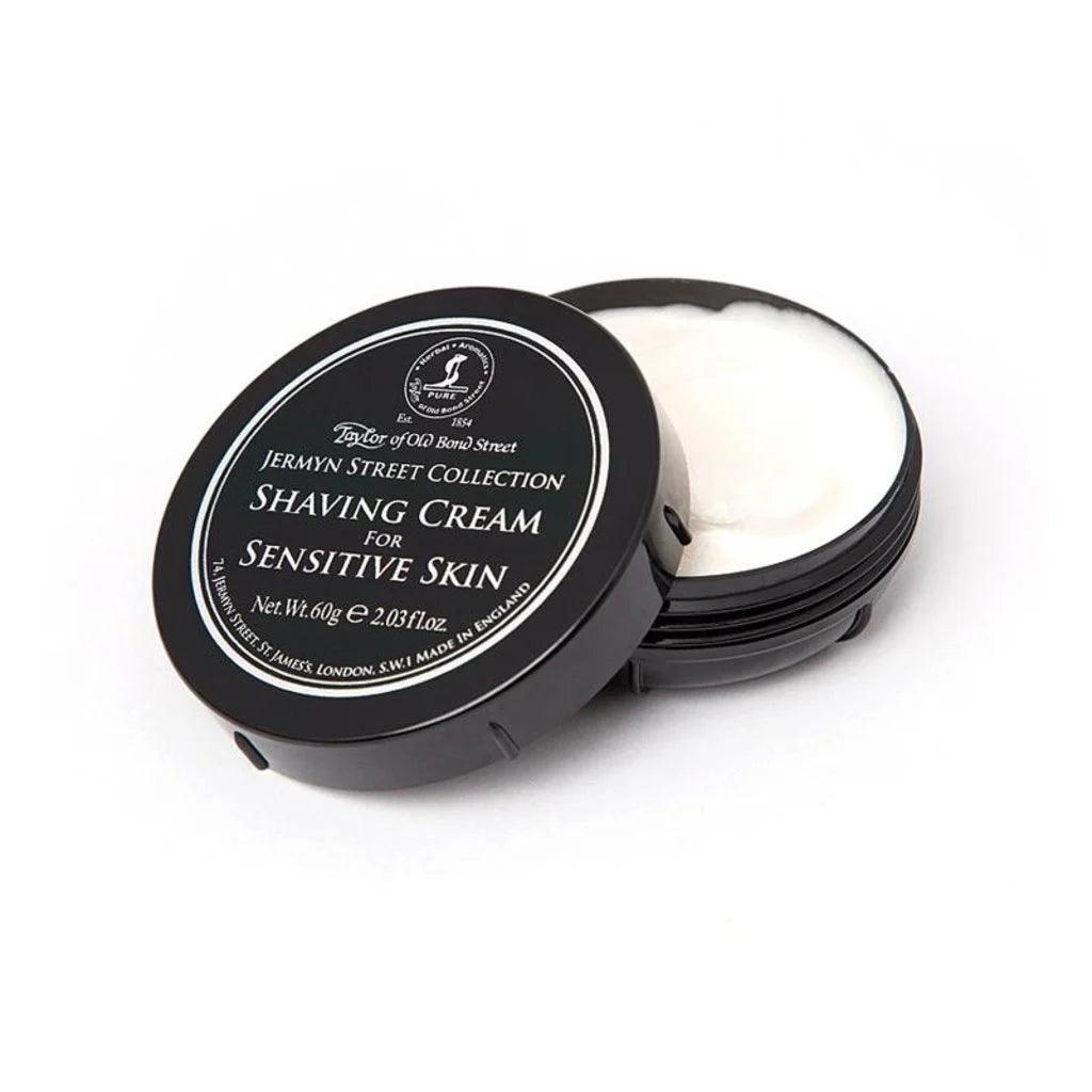 Taylor of old Bond Street, Shaving Cream Bowl Jermyn Street -Sensitive 150g - Barberkrem - JK-Shop