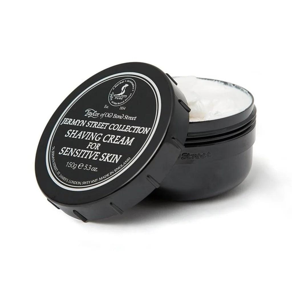 Taylor of old Bond Street, Shaving Cream Bowl Jermyn Street -Sensitive 150g - Barberkrem - JK-Shop