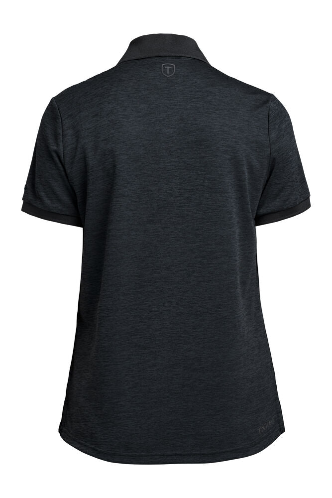 Tenson Txlite Melange Polo Woman - Pikéskjorte - JK-Shop