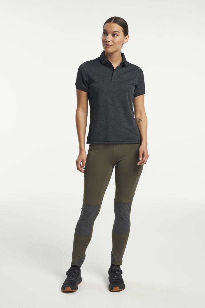 Tenson Txlite Melange Polo Woman - Pikéskjorte - JK-Shop