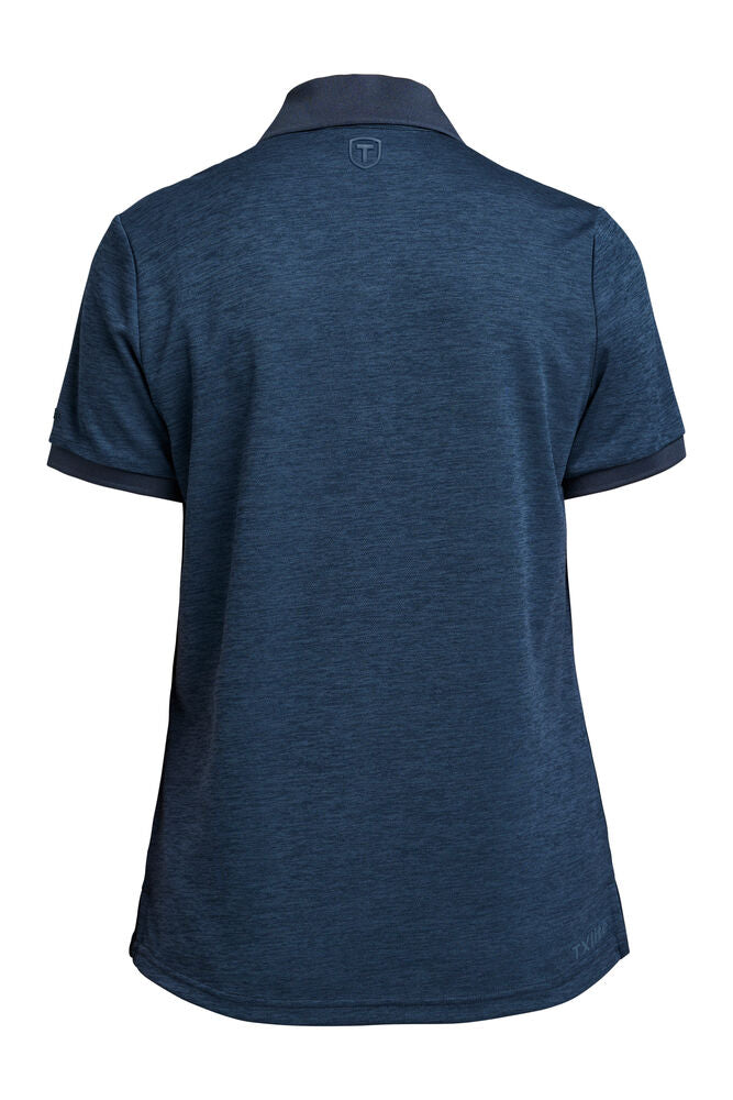 Tenson Txlite Melange Polo Woman - Pikéskjorte - JK-Shop