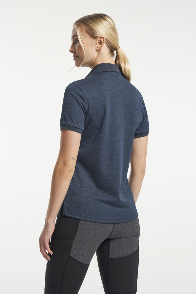 Tenson Txlite Melange Polo Woman - Pikéskjorte - JK-Shop