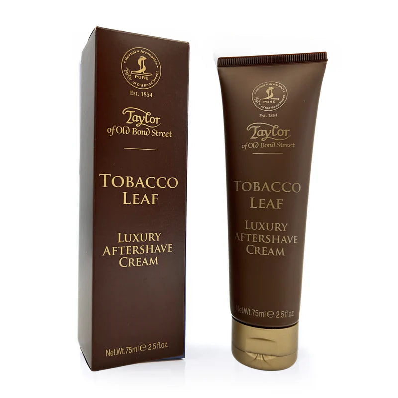 Tobacco Leaf Aftershave Cream 75 ml - Barberkrem - JK-Shop