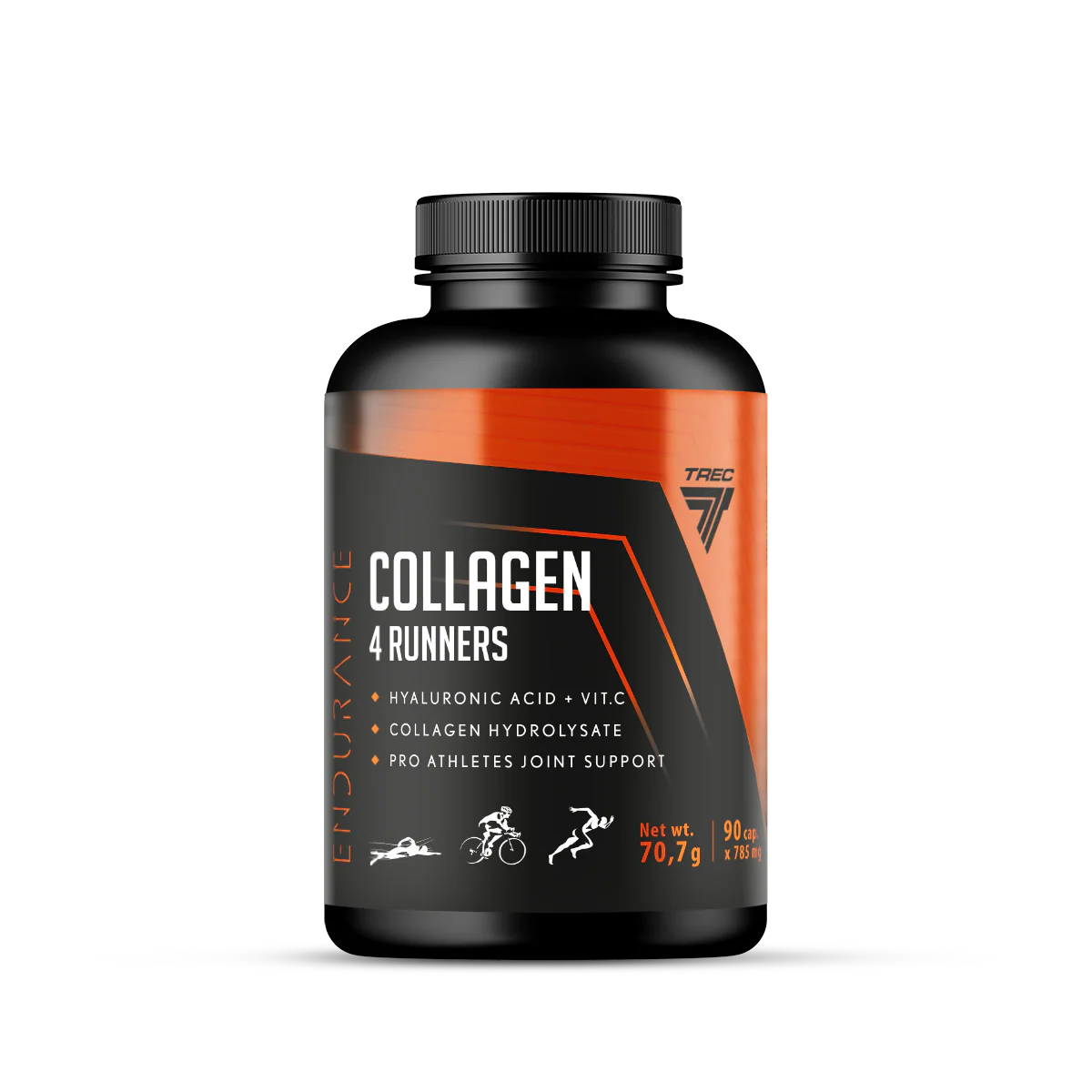 Trec Collagen 4 Runners, 90 caps - Kompleks-produkter for ledd - JK-Shop