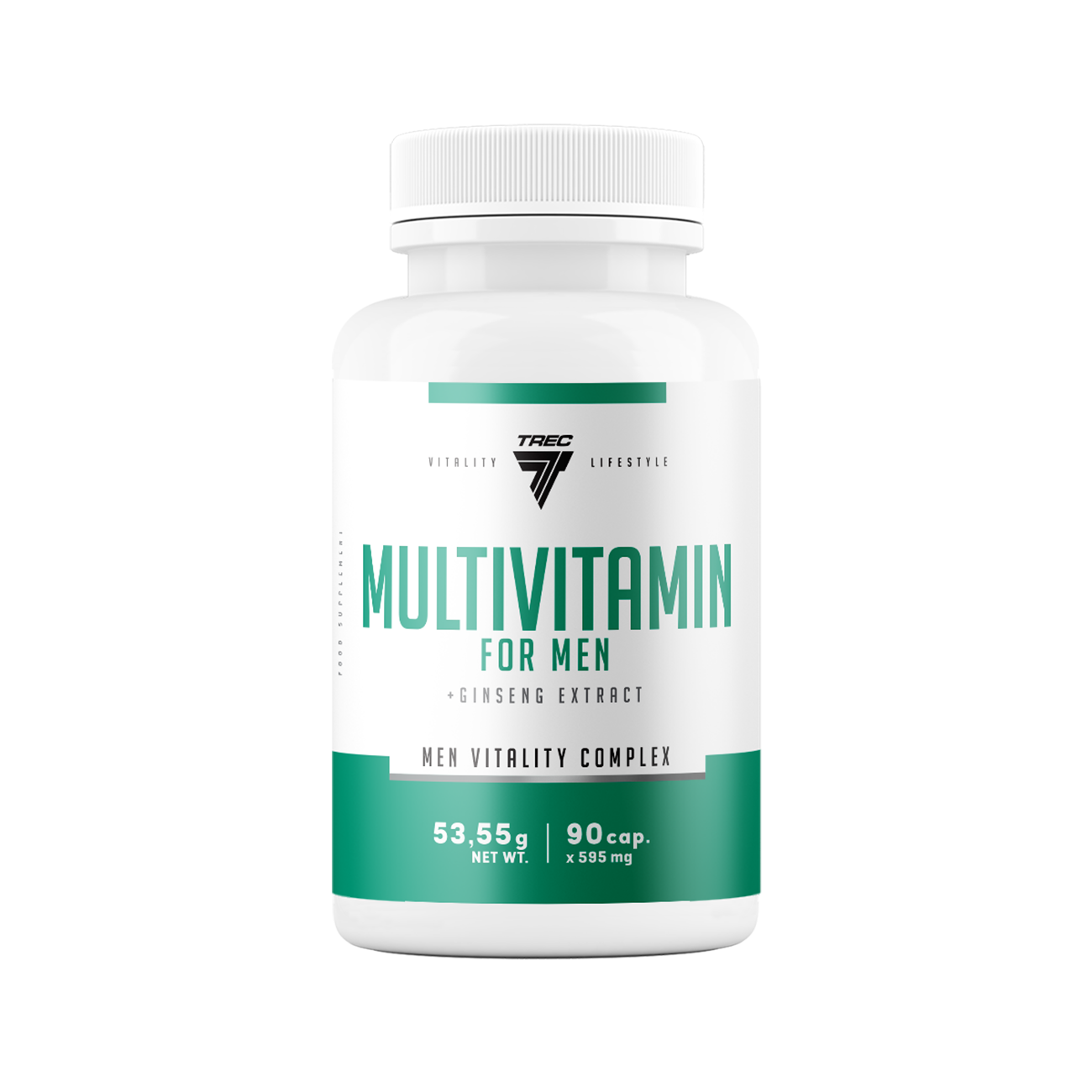 Trec Multivitamin for MEN 90 caps - Mikronæringsstoffer - JK-Shop