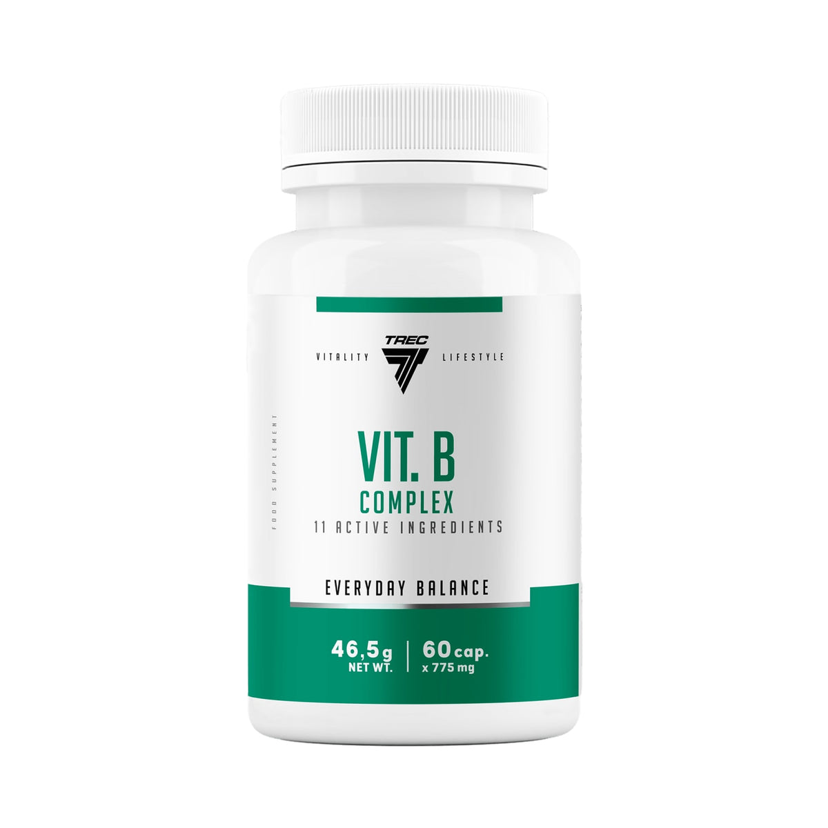 Trec Vit. B Complex 60 kapsler - Vitaminer og kosttilskudd - JK-Shop
