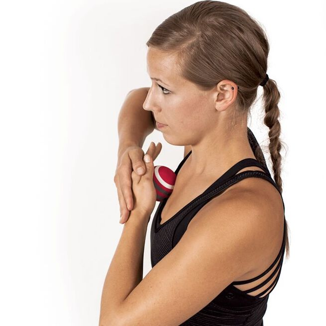 Trigger Point Massage Ball Rød - Treningsredskap - JK-Shop