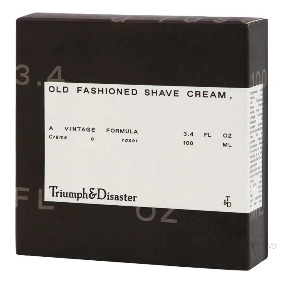 Triumph & Disaster, Old Fashioned Shave Cream-Triumph & Disaster-Barberkrem-JKSHOP