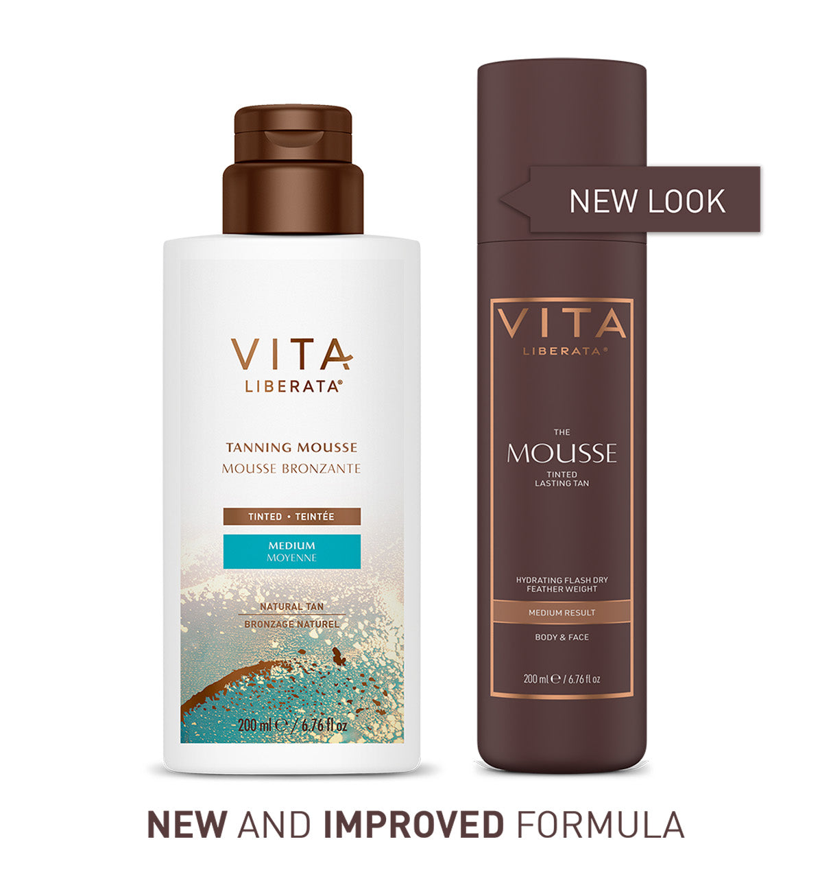Vita Liberata, Tinted Tanning Mousse- Medium 200ml
