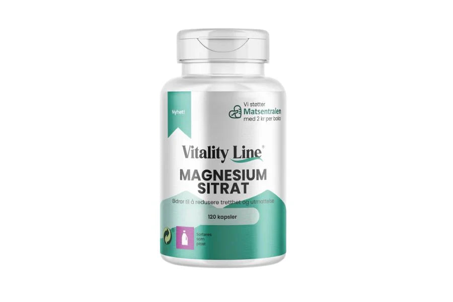 VITALITY LINE MAGNESIUM GLYSINAT 300 MG 120 KAPSLER -  - JK-Shop