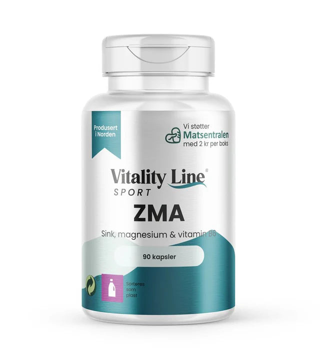 VITALITY LINE SPORT ZMA 90 KAPS - Vitaminer & kosttilskudd - JK-Shop