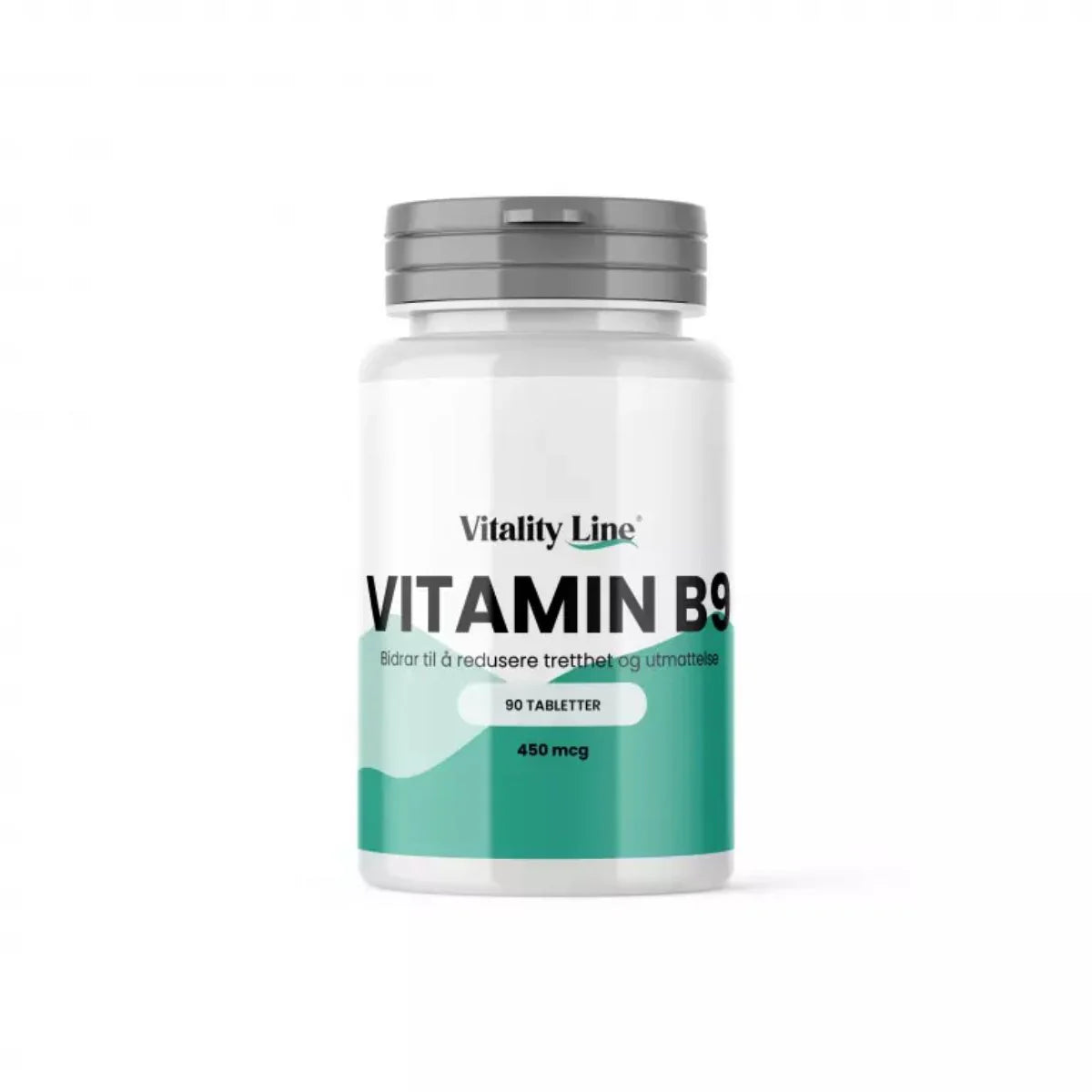 VITALITY LINE VITAMIN B9 STERK 90 TABLETTER - Vitaminer og kosttilskudd - JK-Shop
