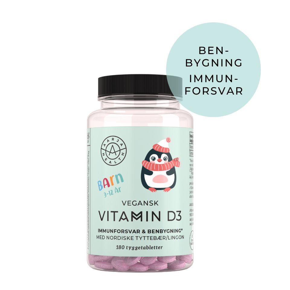 VITAMIN D3 & TYTTEBÆR FOR BARN -  - JK-Shop