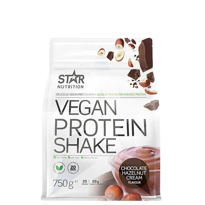 Vegan Protein Shake Vegansk Proteinpulver 750 g - Vegansk proteinpulver - JK-Shop