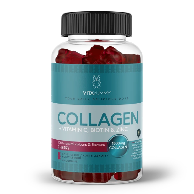 VitaYummy, Collagen, 60stk, (Not Vegan) - Kollagen - JK-Shop