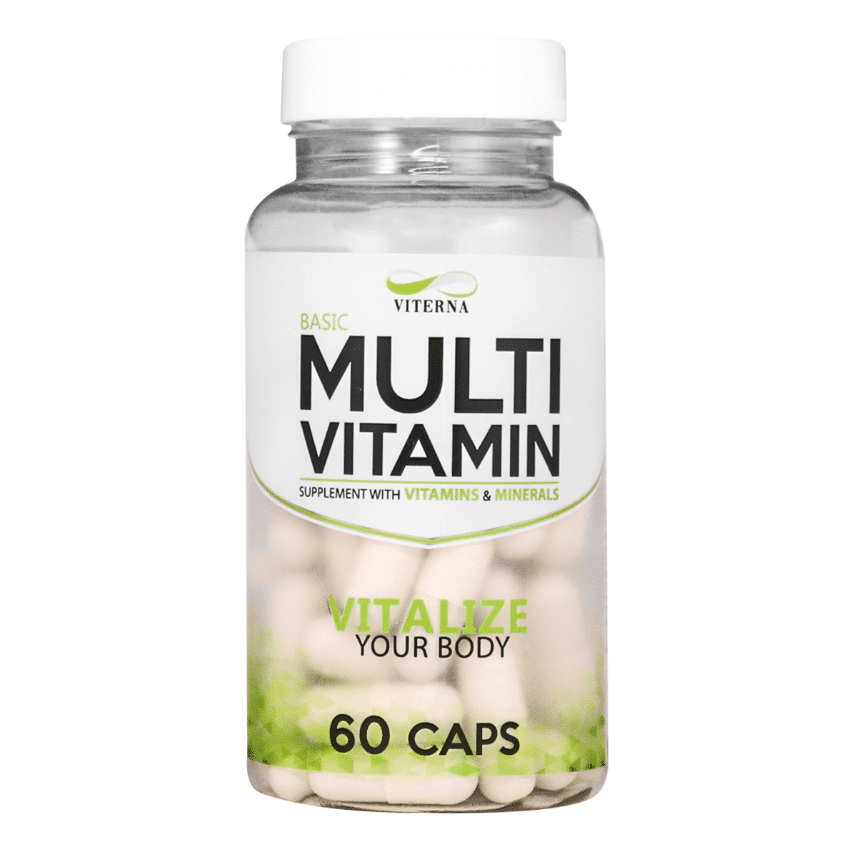 Viterna Basic Multi Vitamin, 60 caps - Vitaminer og kosttilskudd - JK-Shop