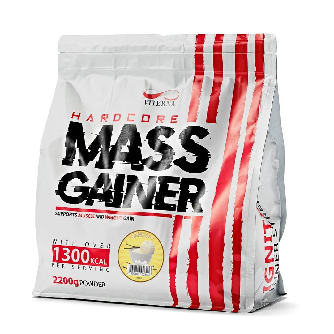Viterna Hardcore Mass Gainer, 2200g, Chocolate - Gainer - JK-Shop