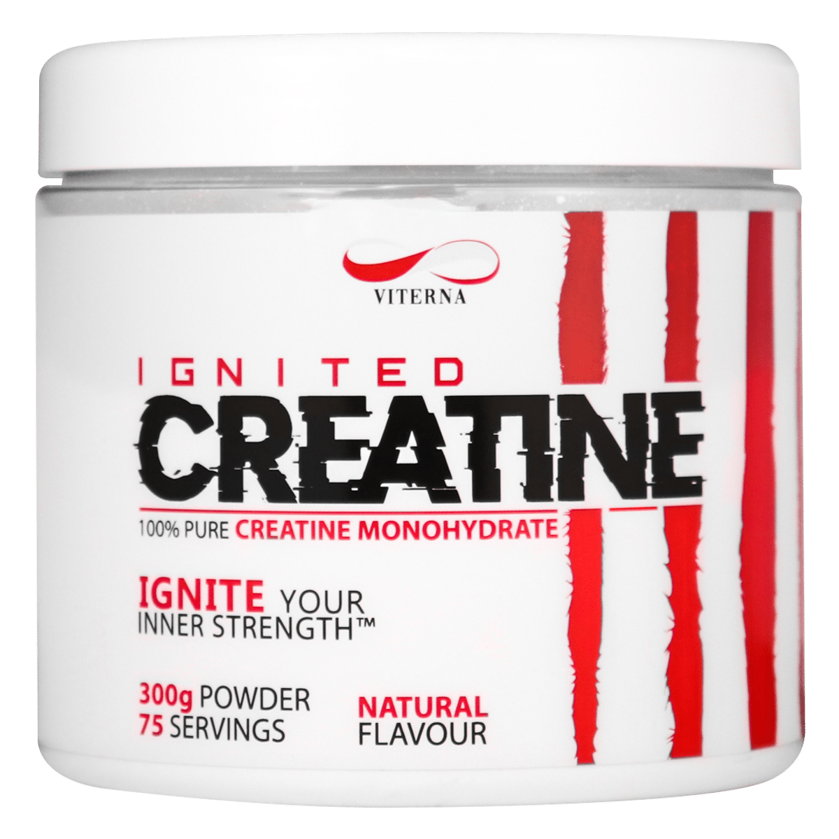 Viterna Ignited Creatine, 300g, Natural - Kreatin monohydrat - JK-Shop
