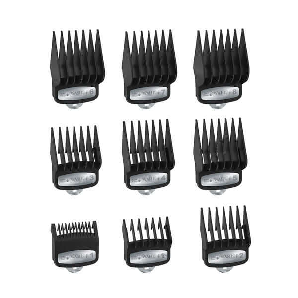 WAHL, Attachment Comb Set Black-Wahl-J&K Shop