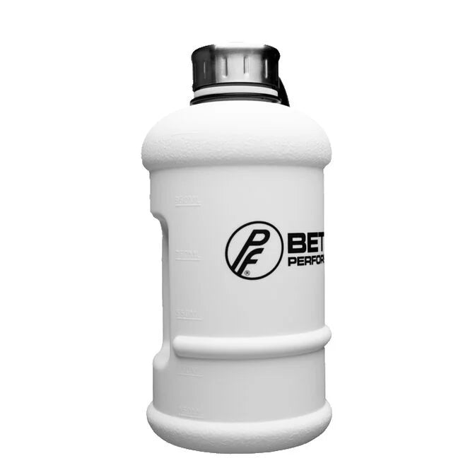 Water Jug 1,3L White - Shakers & Vannflasker - JK-Shop