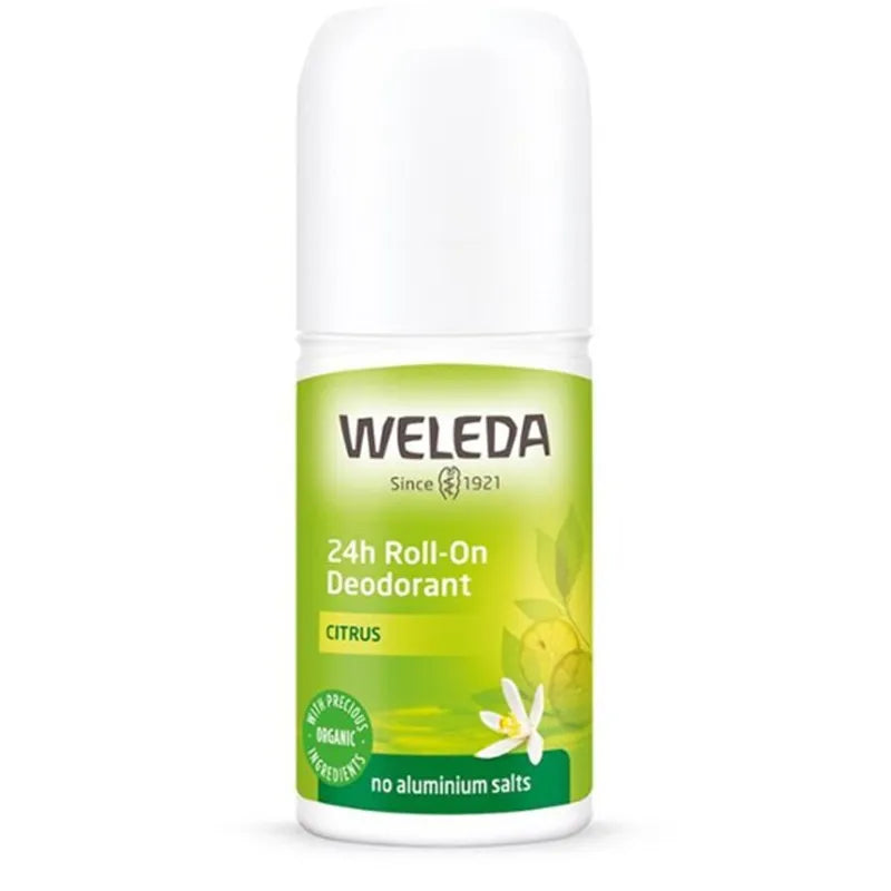 Weleda citrus 24 h roll on deodorant 50 ml - Roll-on - JK-Shop