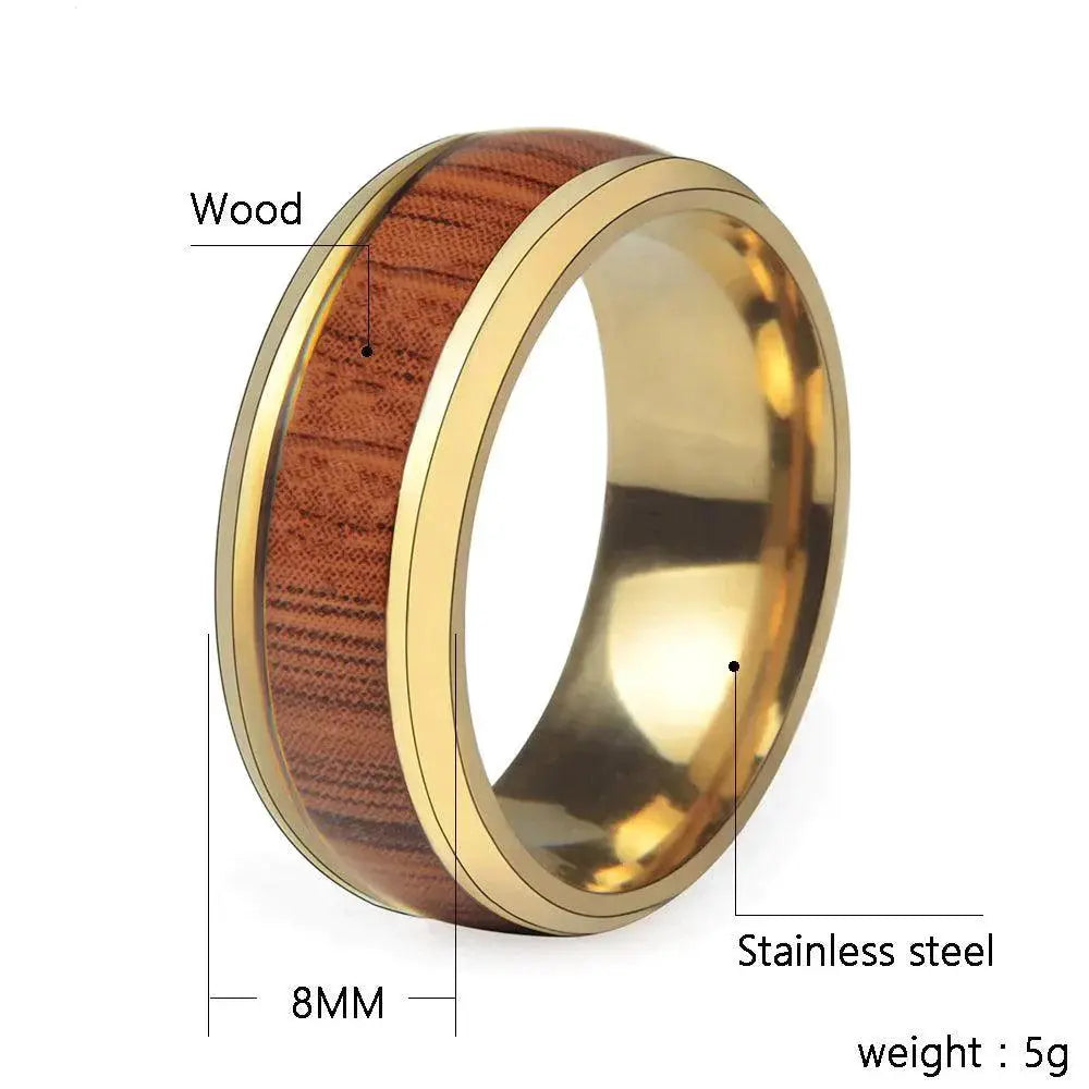 Wood Ring-Ring-JKSHOP