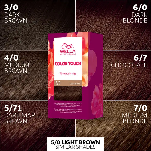 Color Touch Pure Naturals Light Brown 5/0