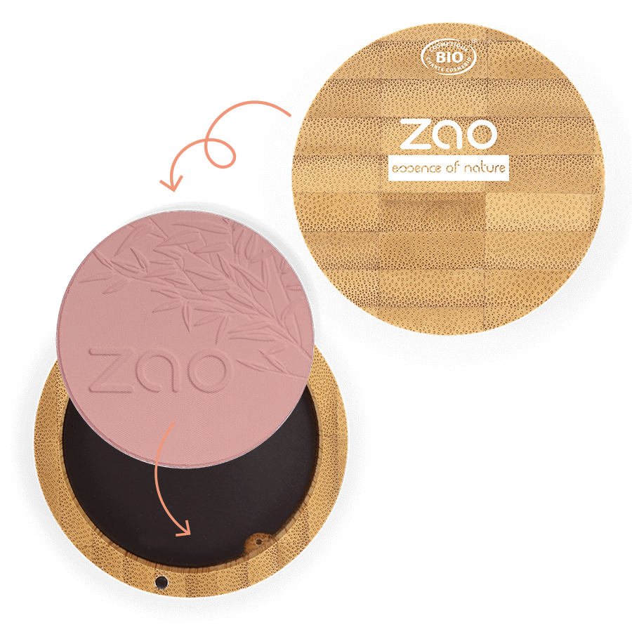 ZAO Compact Blush- (323) Dark Purple-ZAO-J&K Shop