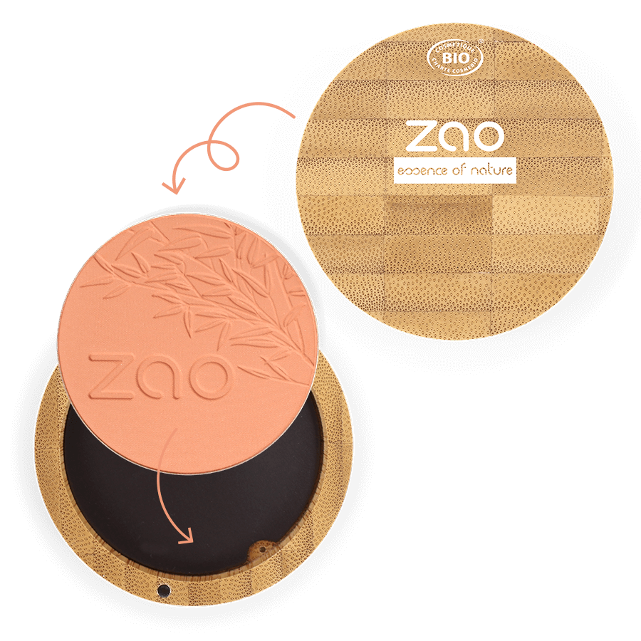 ZAO Compact Blush- (326) Natural Radiance-ZAO-Blush-JKSHOP