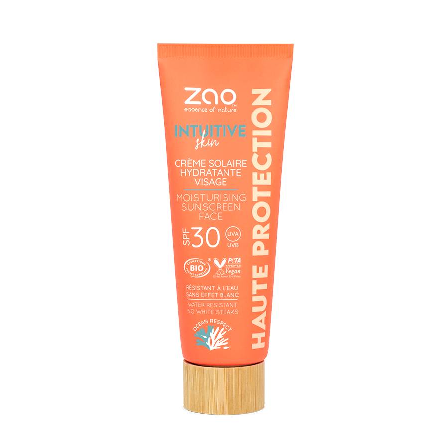 ZAO Moisturising Sunscreen Face SPF 30 - 50ml - Solkrem - JK-Shop