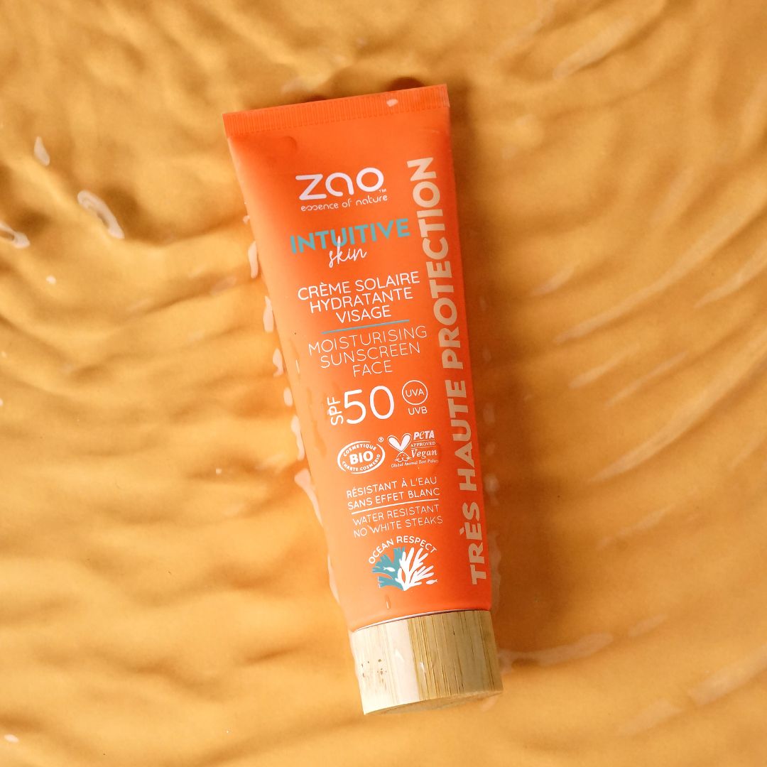 ZAO Moisturising Sunscreen Face SPF 50 - 50ml - Solkrem - JK-Shop