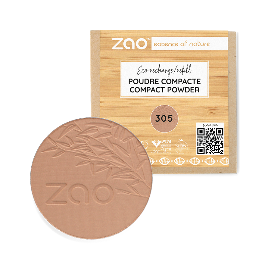 ZAO Refill Compact Powder - 6 nyanser - Pudder - JK-Shop