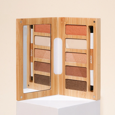 ZAO Refillable Bamboo Palette Five (tom) - Palette - JK-Shop