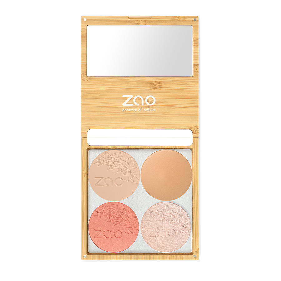 ZAO Refillable Magnetic Bamboo Palette L (tom) - Palette - JK-Shop