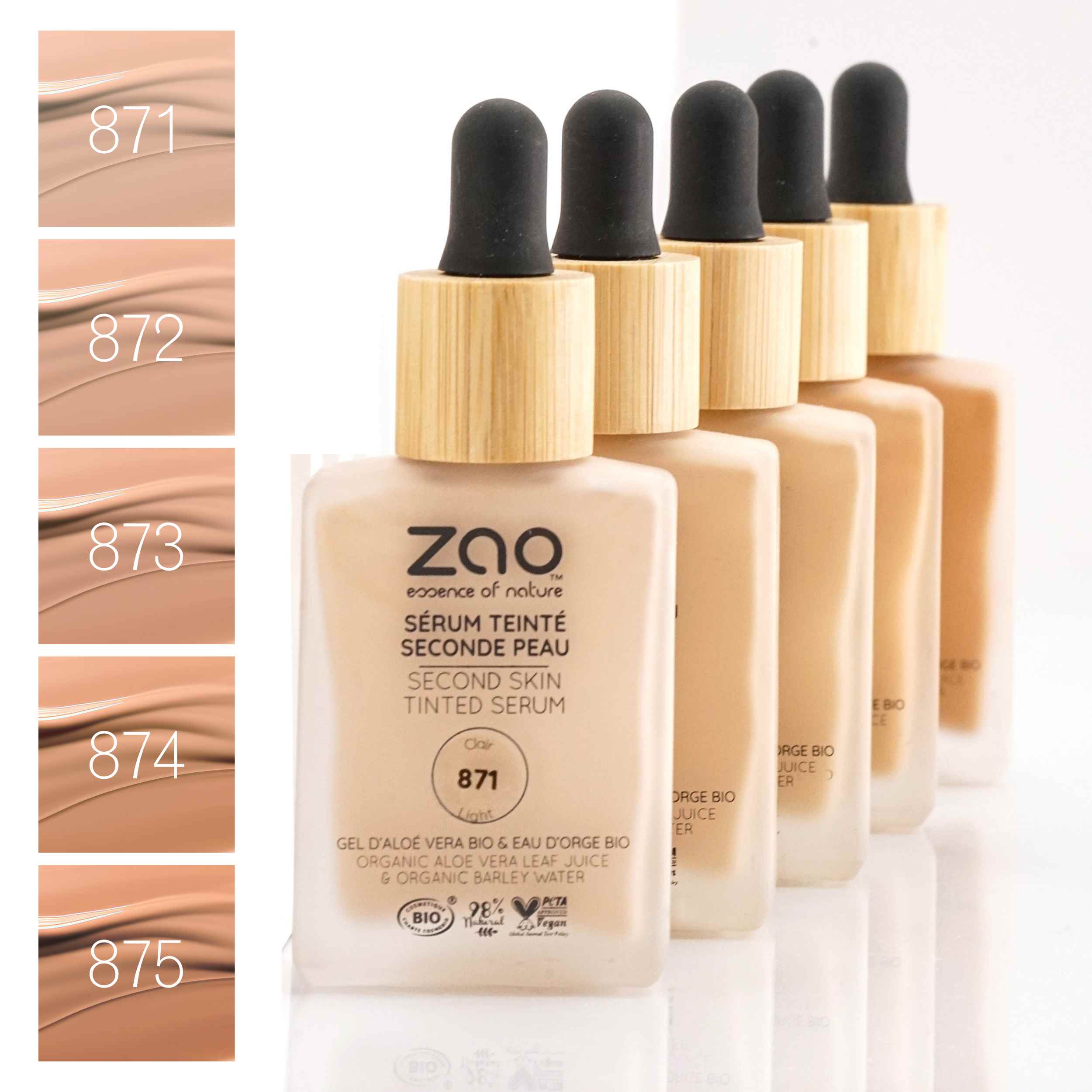 ZAO Second Skin Tinted Serum - Serum - JK-Shop