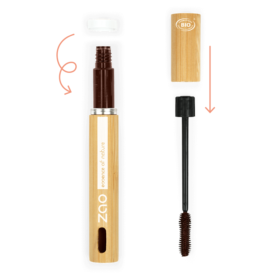 ZAO Velvet Mascara- 081 Brown-ZAO-Mascara-JKSHOP