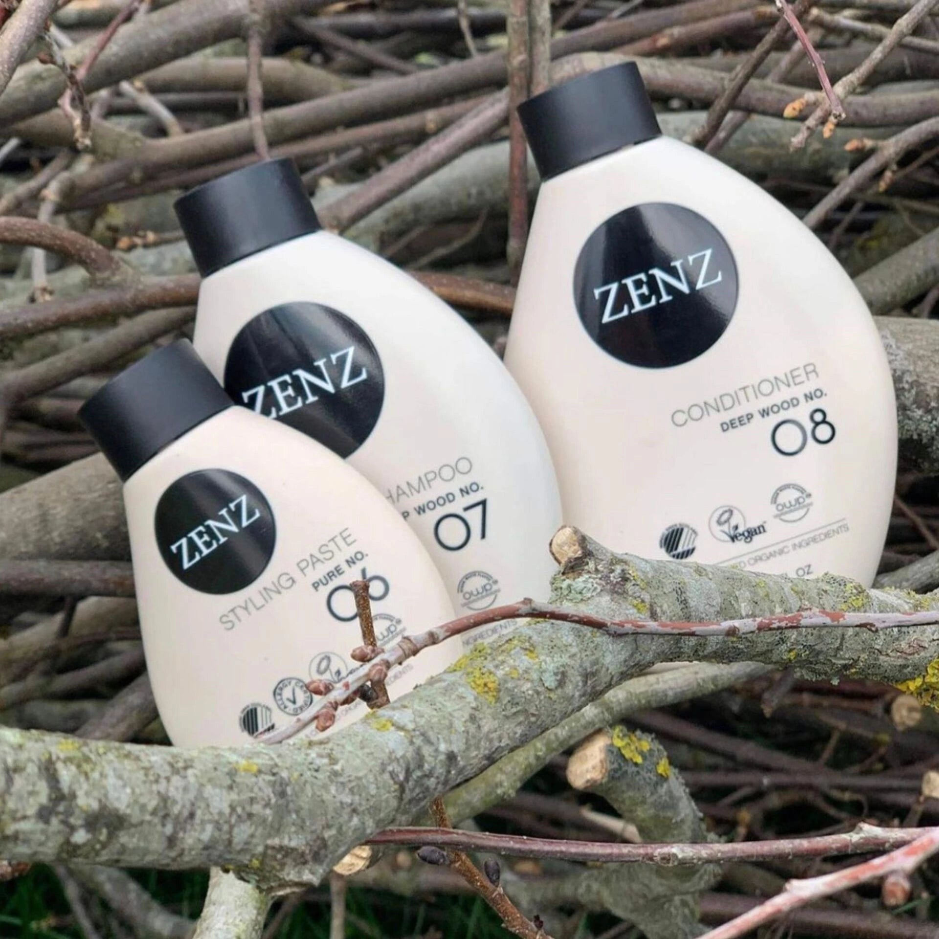Zenz Organic Shampoo Deep Wood No. 07 250ml - Sjampo - JK-Shop