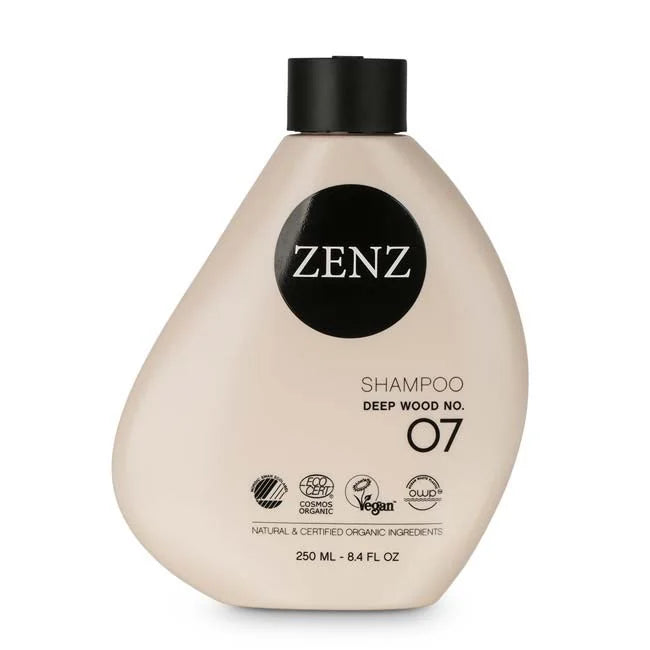 Zenz Organic Shampoo Deep Wood No. 07 250ml - Sjampo - JK-Shop