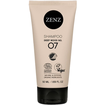 Zenz Organic Shampoo Deep Wood No. 07 50ml - Sjampo - JK-Shop