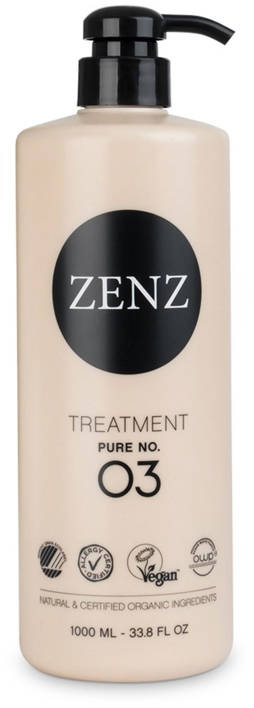 Zenz Pure Treatment No. 03 1000ml - Hårkur - JK-Shop