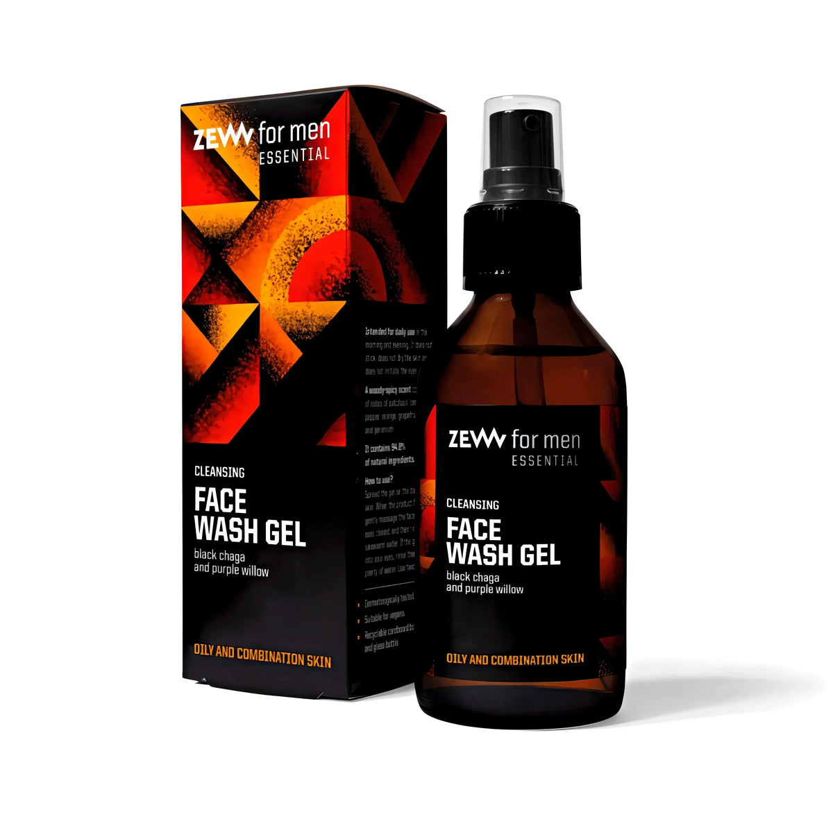 Zew For Men Rensende Ansiktsvask Gel-Ansiktsrens-JKSHOP