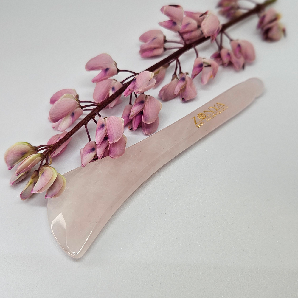 Zonya Akupressur Spatel Rosenkvarts - Akupressurspade - JK-Shop