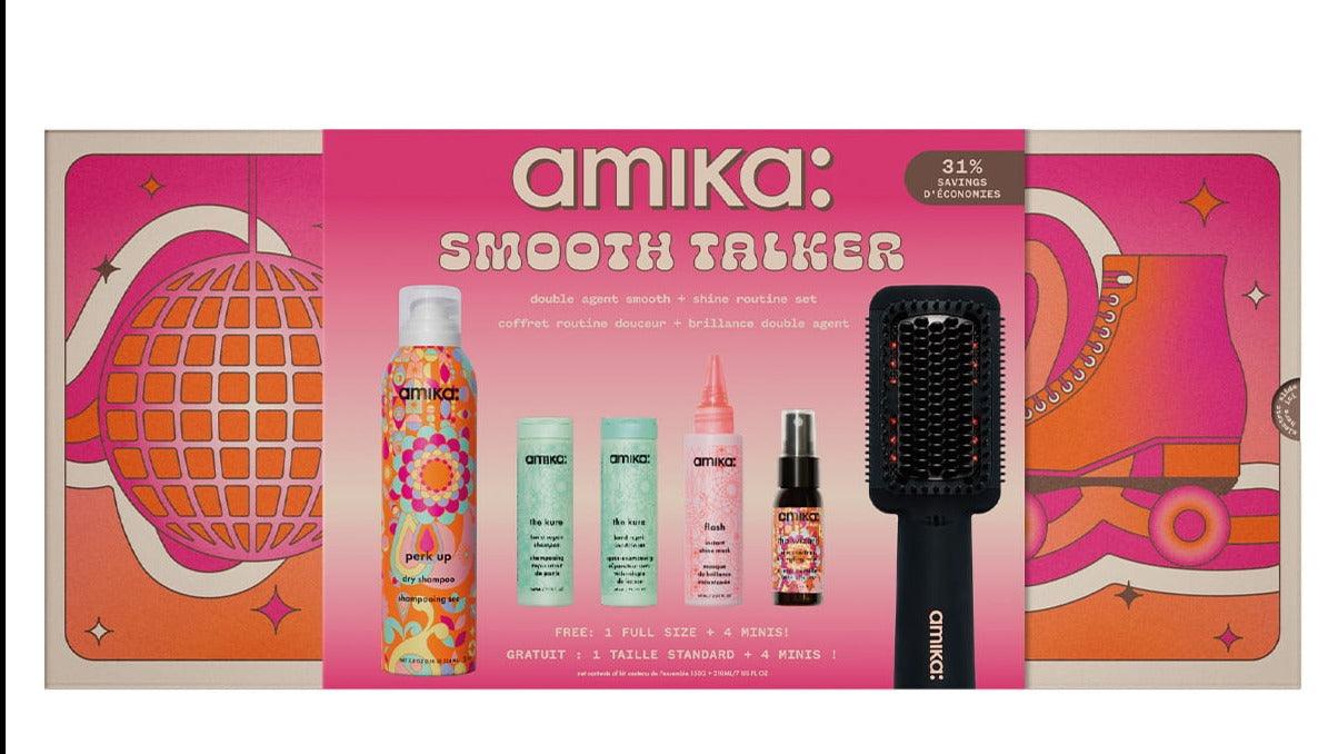Amika Smooth Talker Kit | Hårpleiesett | Amika | JK SHOP | JK Barber og herre frisør | Lavepriser | Best